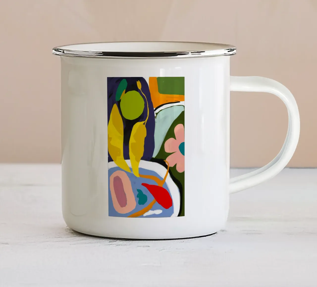 Fusione del flusso cromatico tazza in smalto da Zep Layers