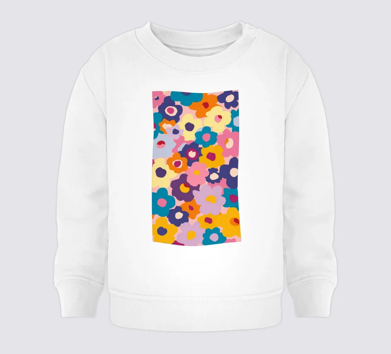 Sogno di mosaico floreale felpa neonato da Zep Layers