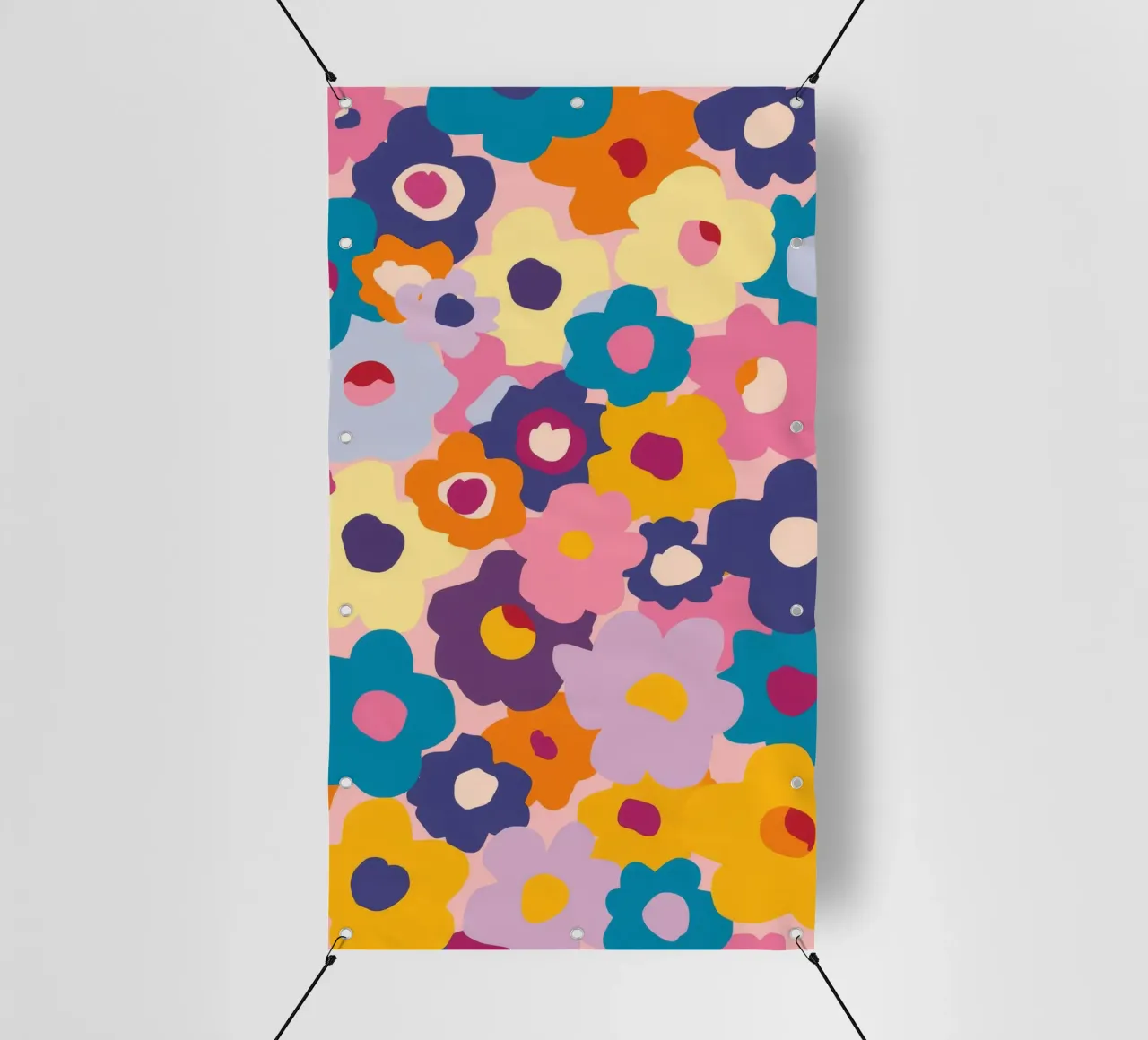Sogno di mosaico floreale telo in pvc da Zep Layers