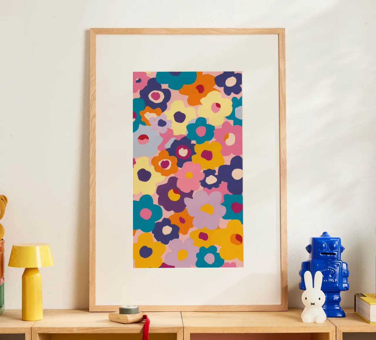 Sogno di mosaico floreale carta hahnemühle da Zep Layers