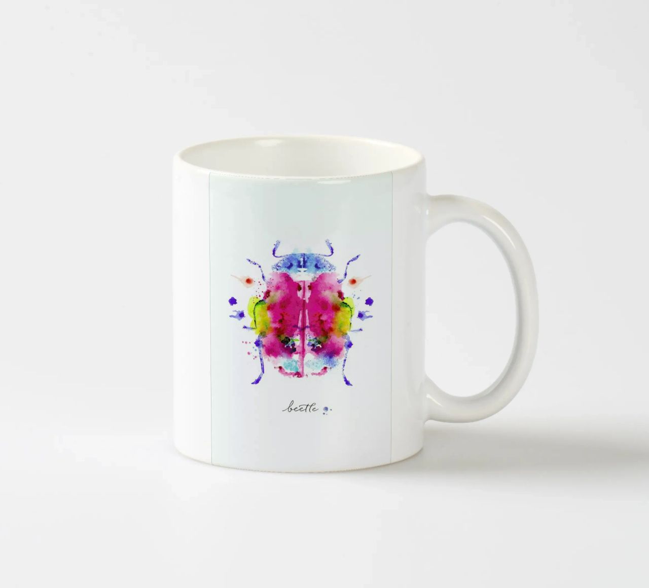 Ink Beetle II tazza in ceramica da Flora & Fauna