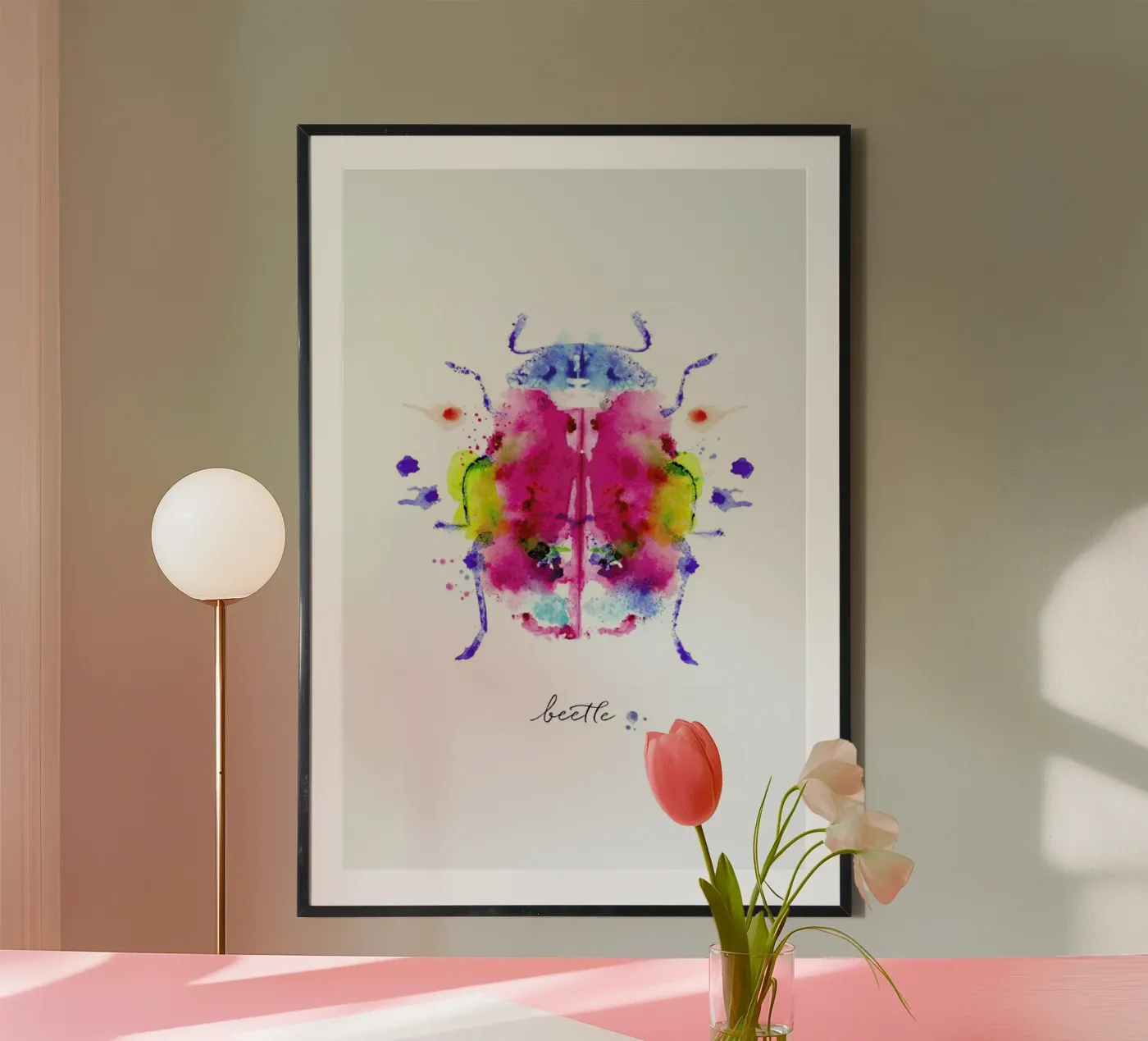 Ink Beetle II poster da Flora & Fauna