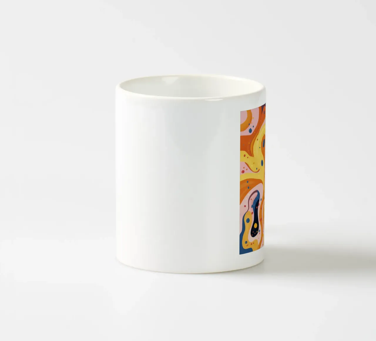Estasi di vortice d'oro tazza in ceramica da Zep Layers