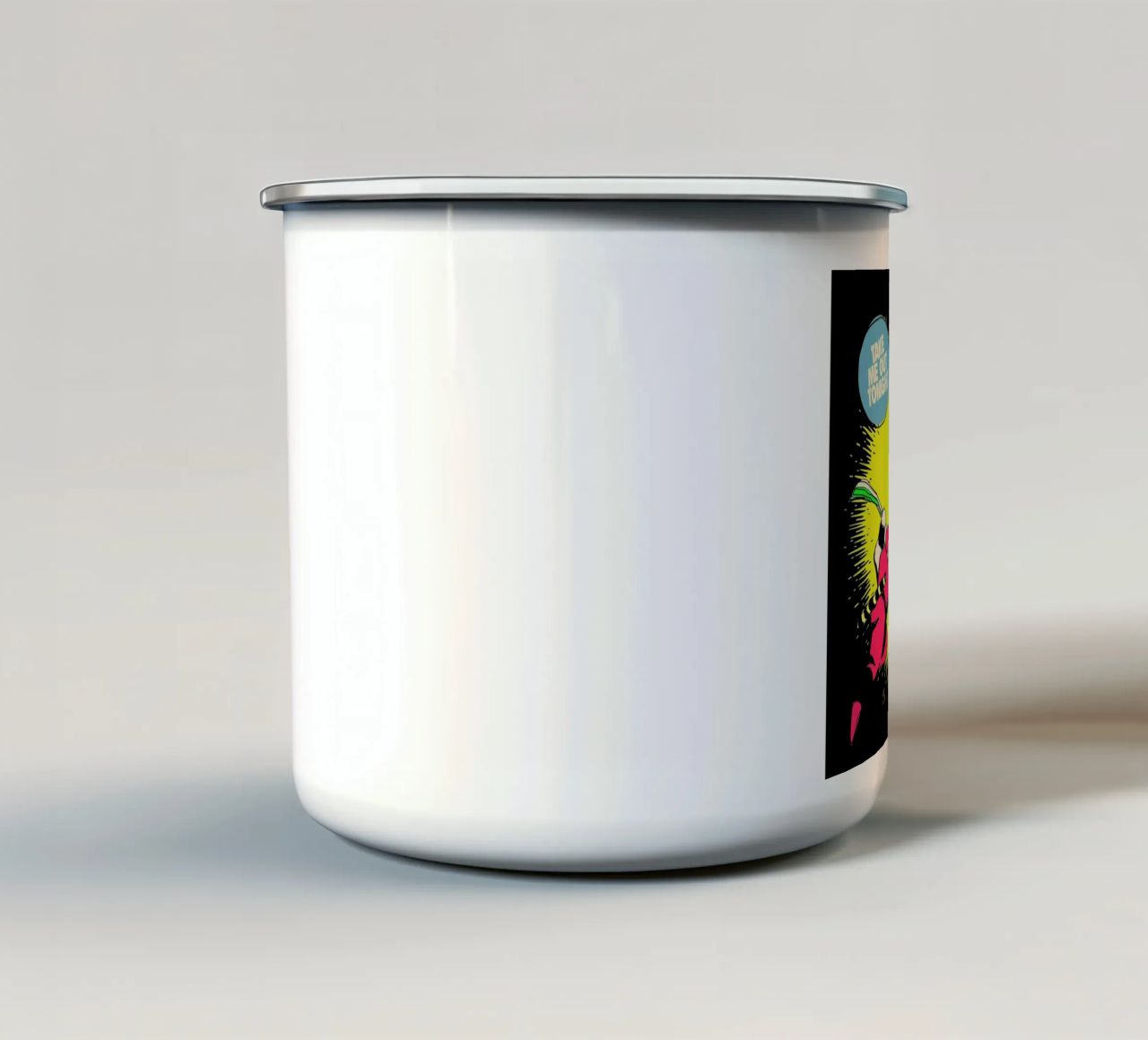 There Is a Light tazza in smalto da Butcher Billy