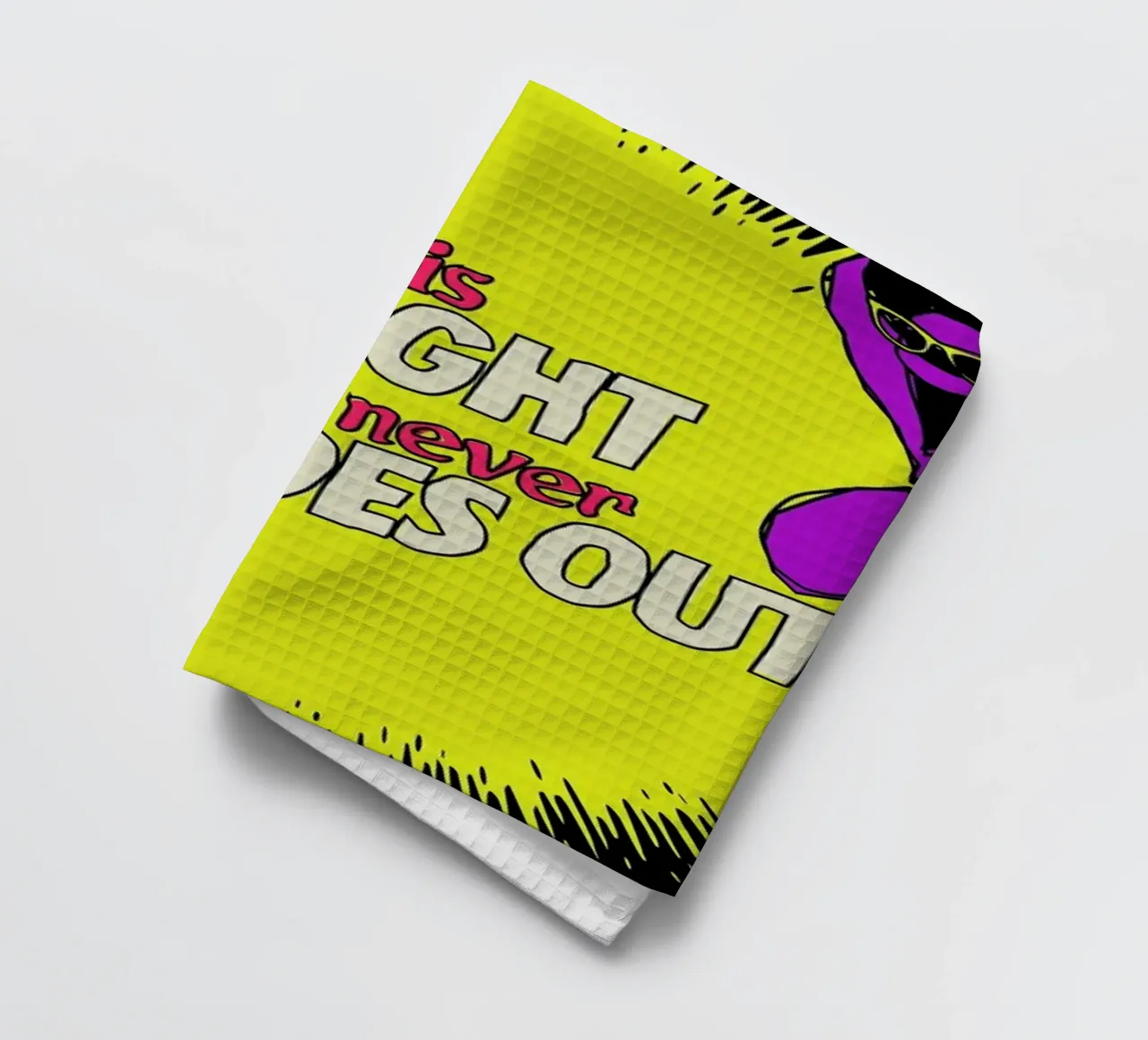 There Is a Light canovaccio da cucina da Butcher Billy
