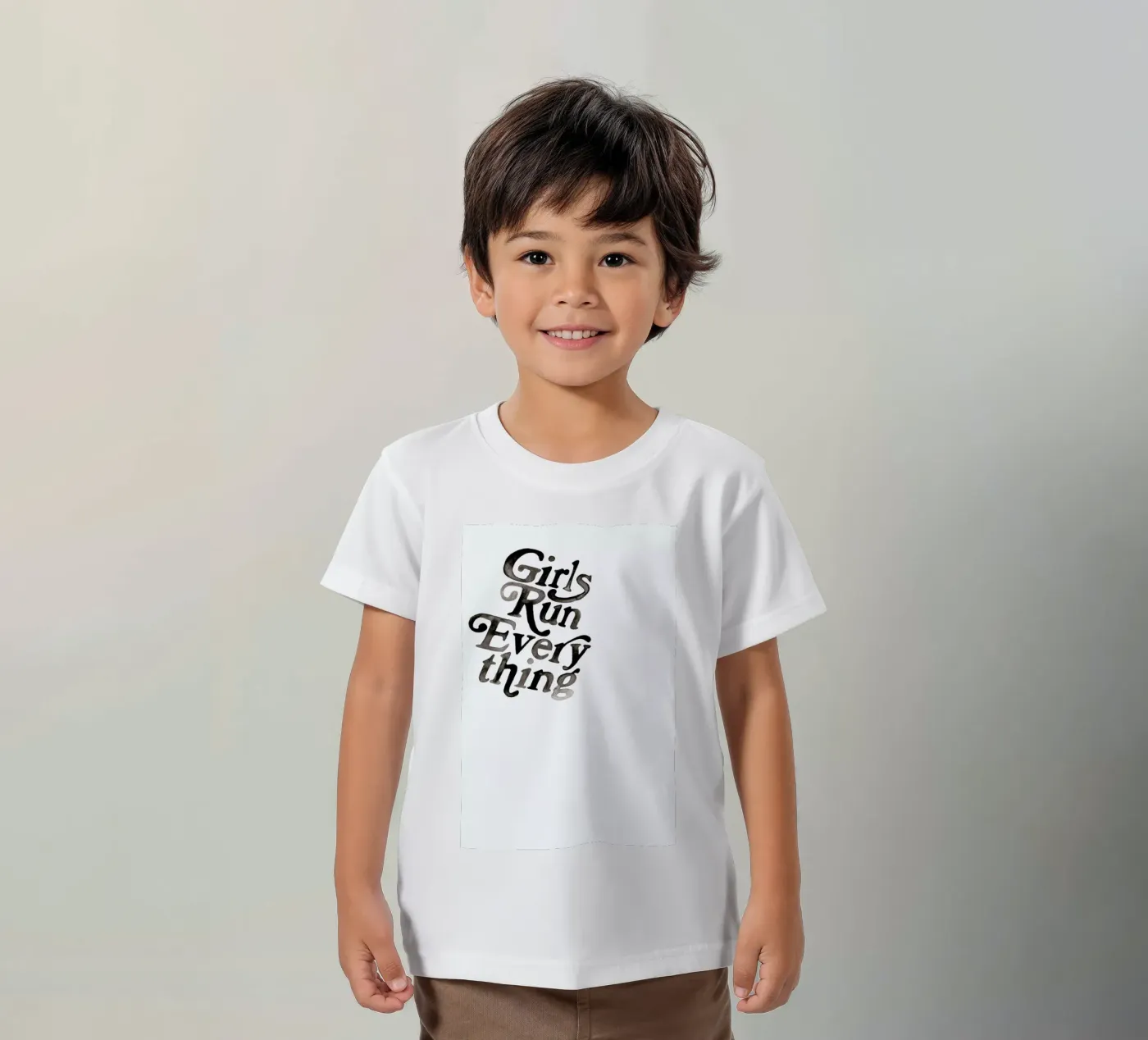Lets Talk kinder t-shirt van Victoria Verbaan