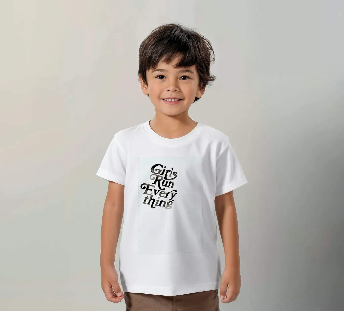 Lets Talk kinder t-shirt van Victoria Verbaan