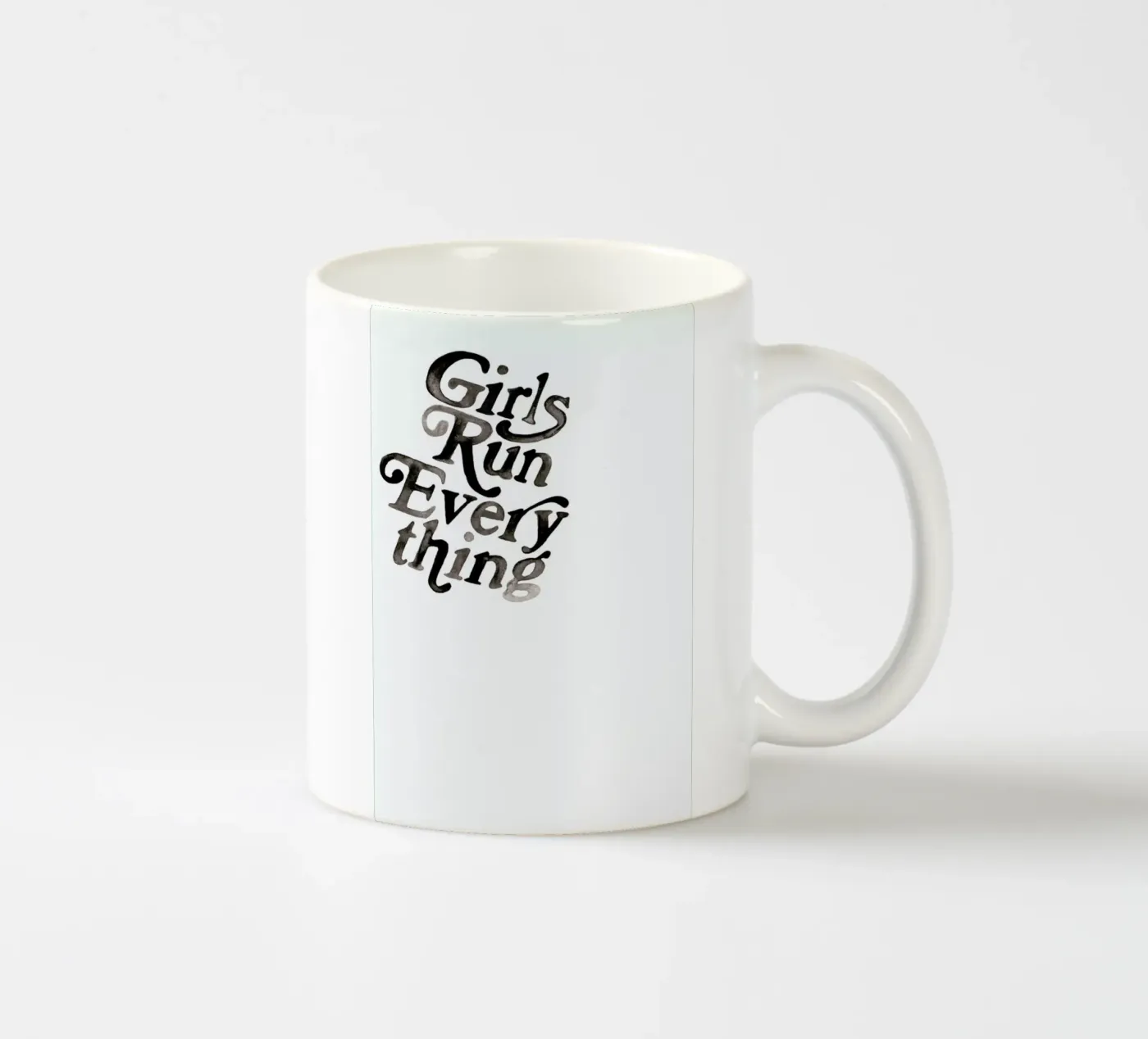 Lets Talk Keramik Tasse von Victoria Verbaan