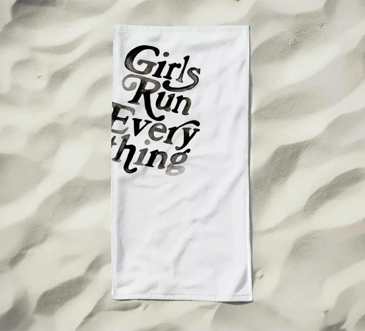 Lets Talk serviette de plage de Victoria Verbaan