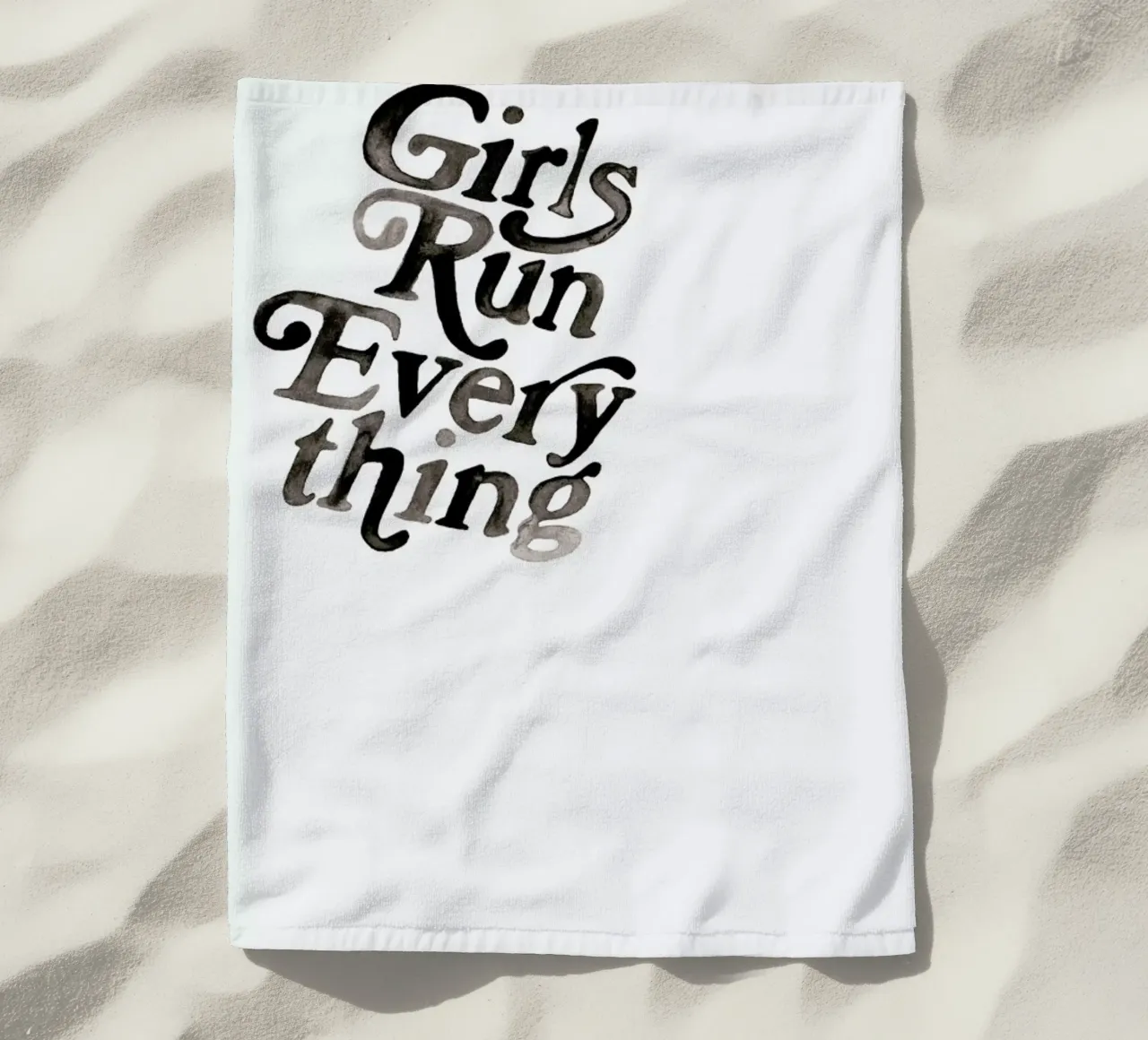 Lets Talk serviette de plage de Victoria Verbaan