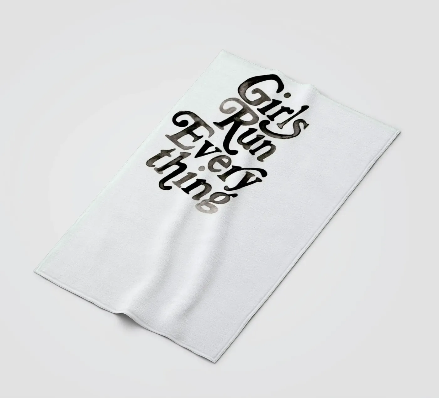 Lets Talk fleece blanket by Victoria Verbaan