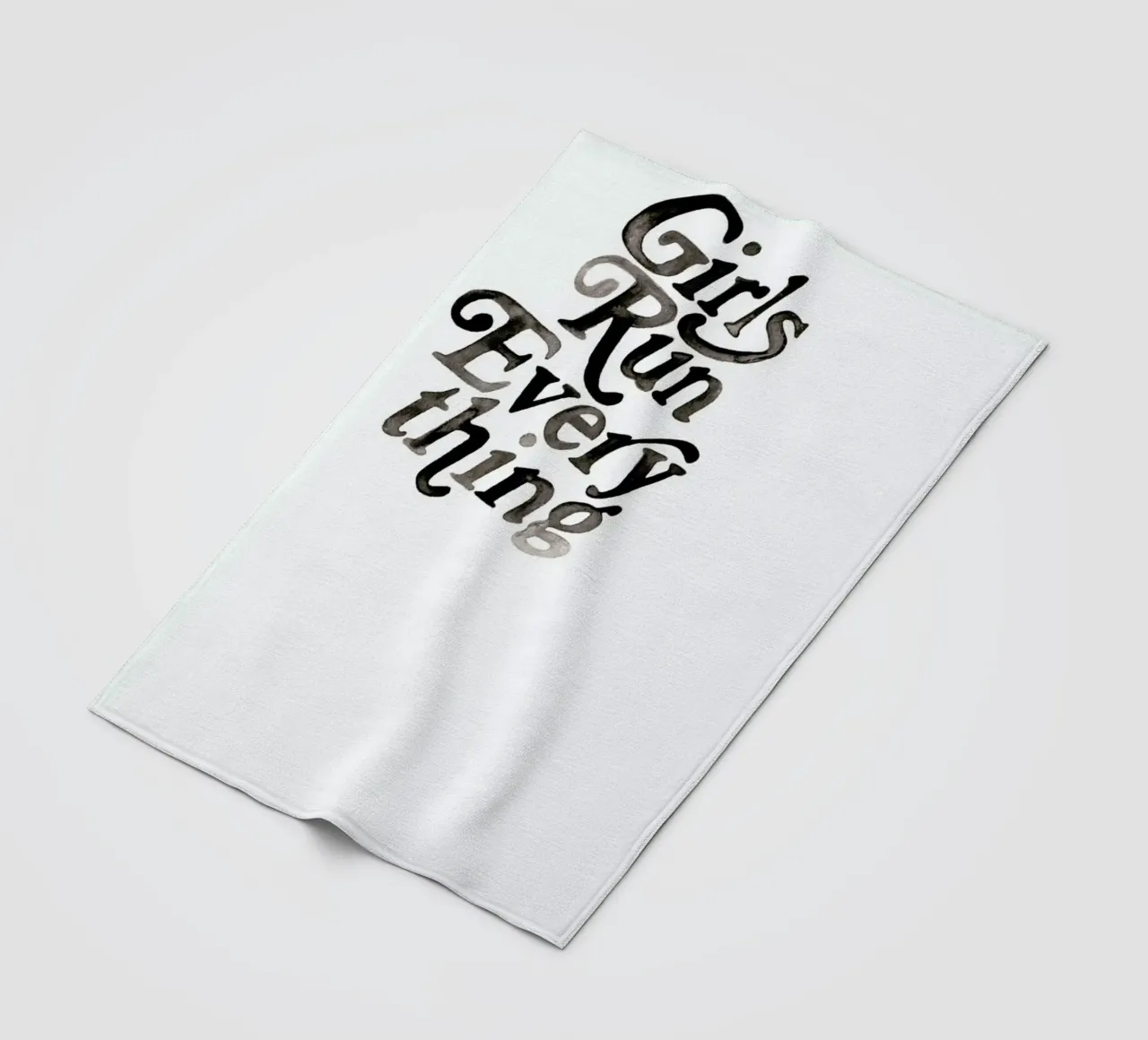 Lets Talk fleece blanket by Victoria Verbaan