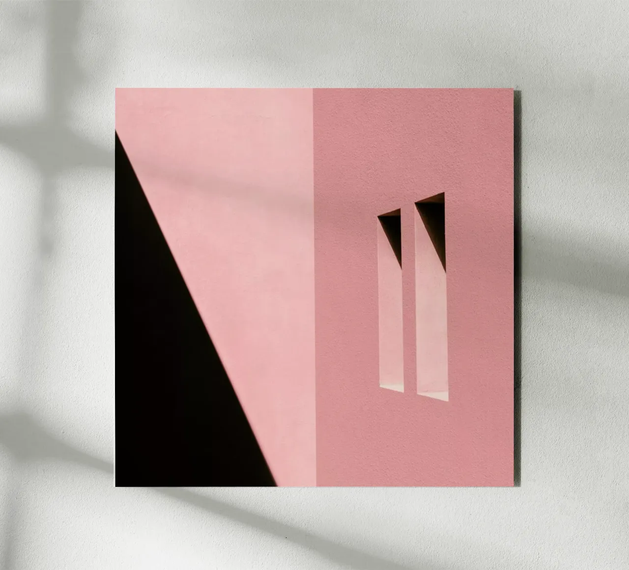 Windows And Shadows alluminio dibond da Rupert Höller