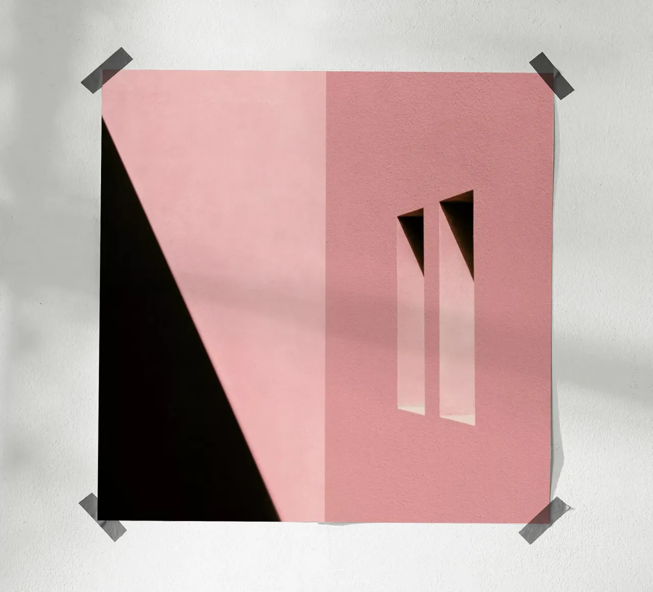 Windows And Shadows poster by Rupert Höller