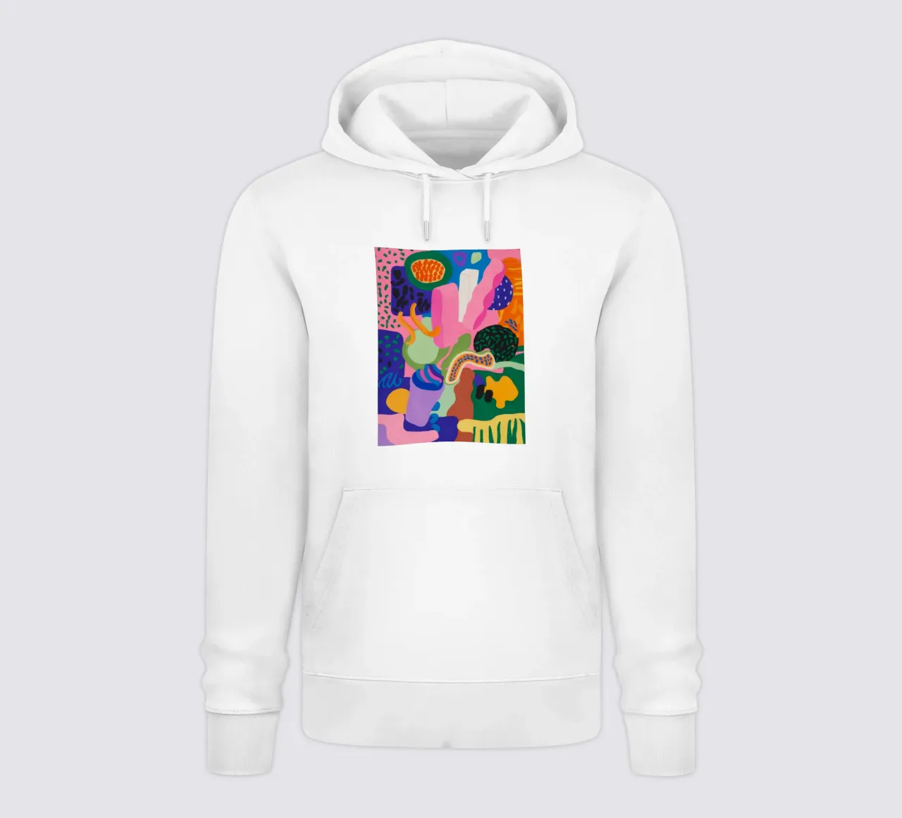 Chromatische Blob Extase hoodie van Zep Layers
