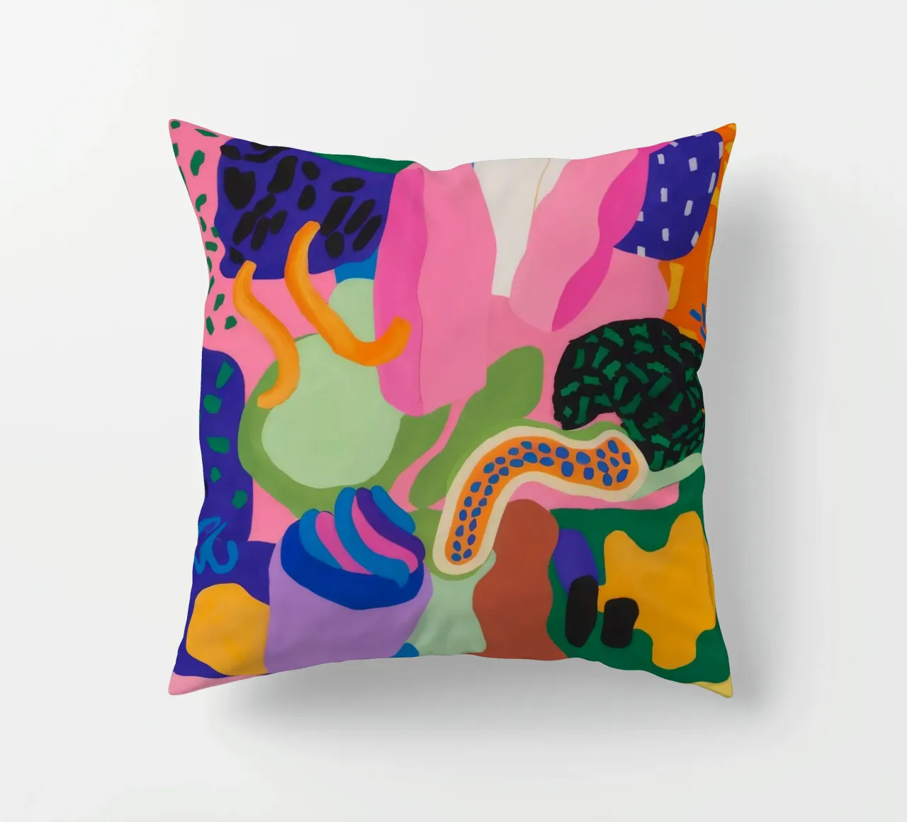 L'extase des blob chromatiques coussin de Zep Layers
