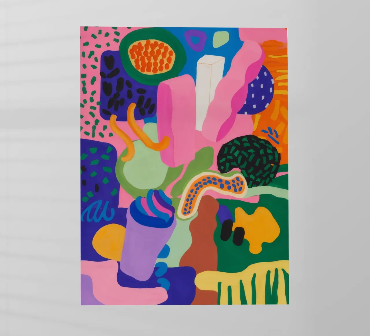 Estasi cromatica dei blob pellicola backlit da Zep Layers