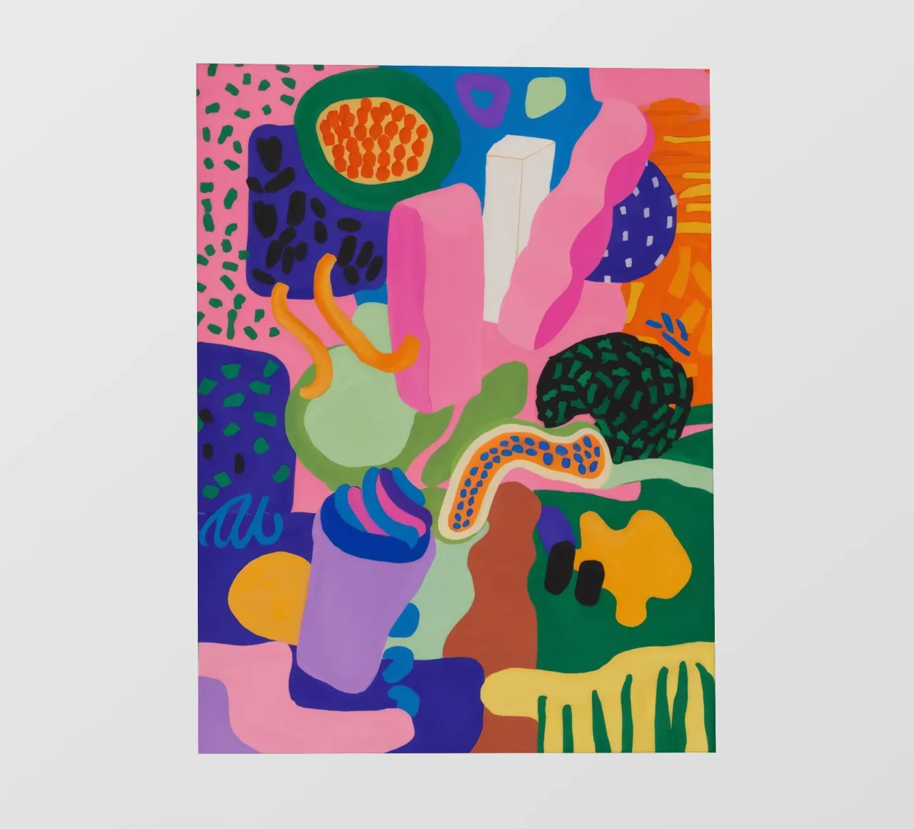 Estasi cromatica dei blob pellicola backlit da Zep Layers