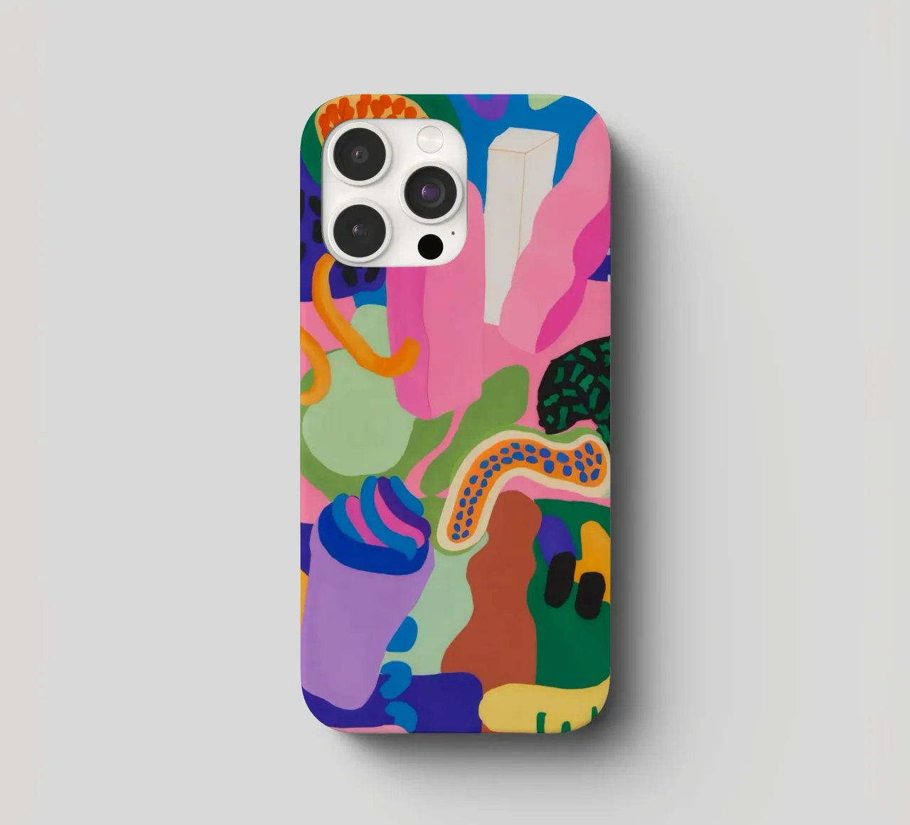 Estasi cromatica dei blob cover iphone da Zep Layers