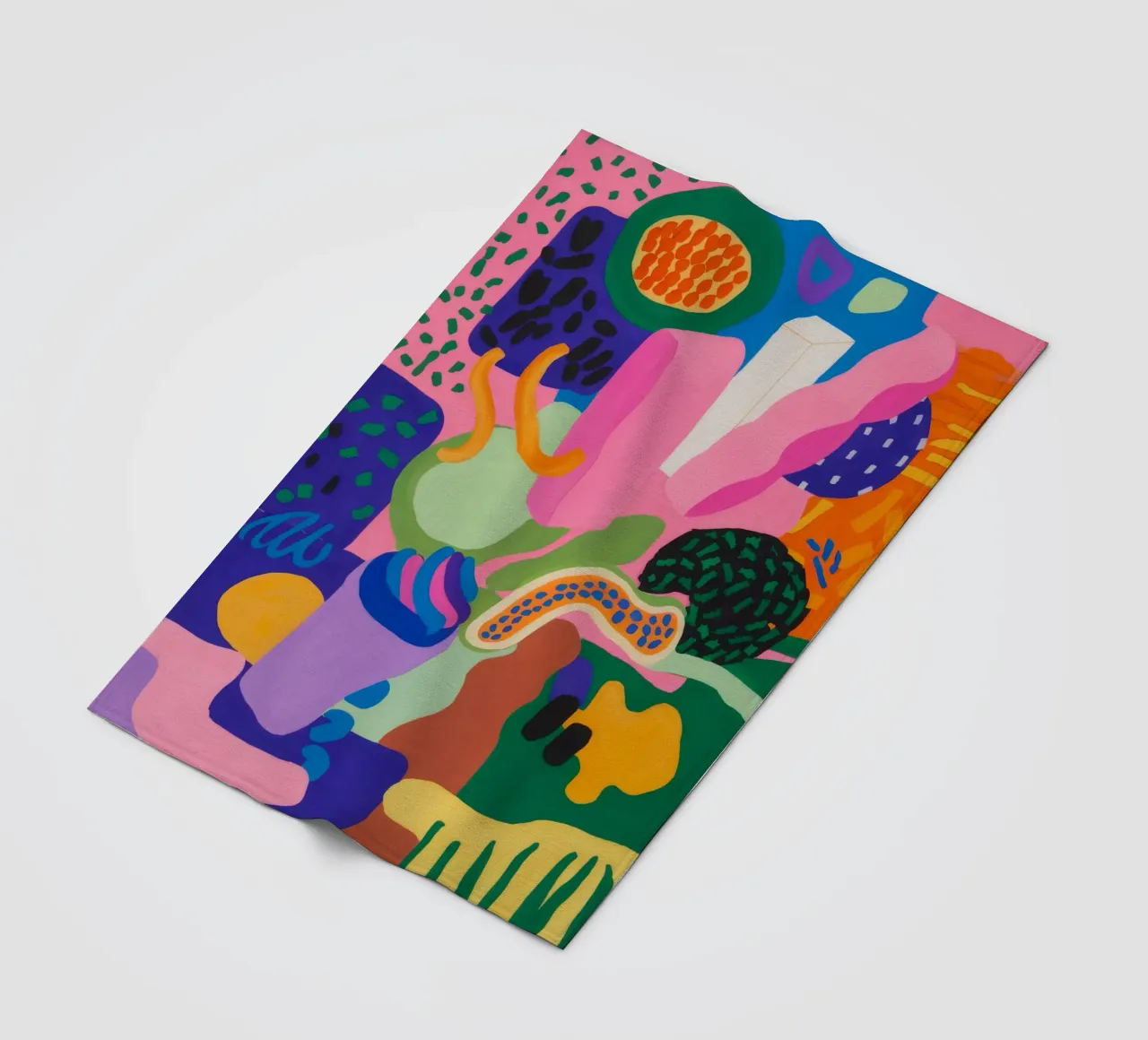 Estasi cromatica dei blob coperta in pile da Zep Layers