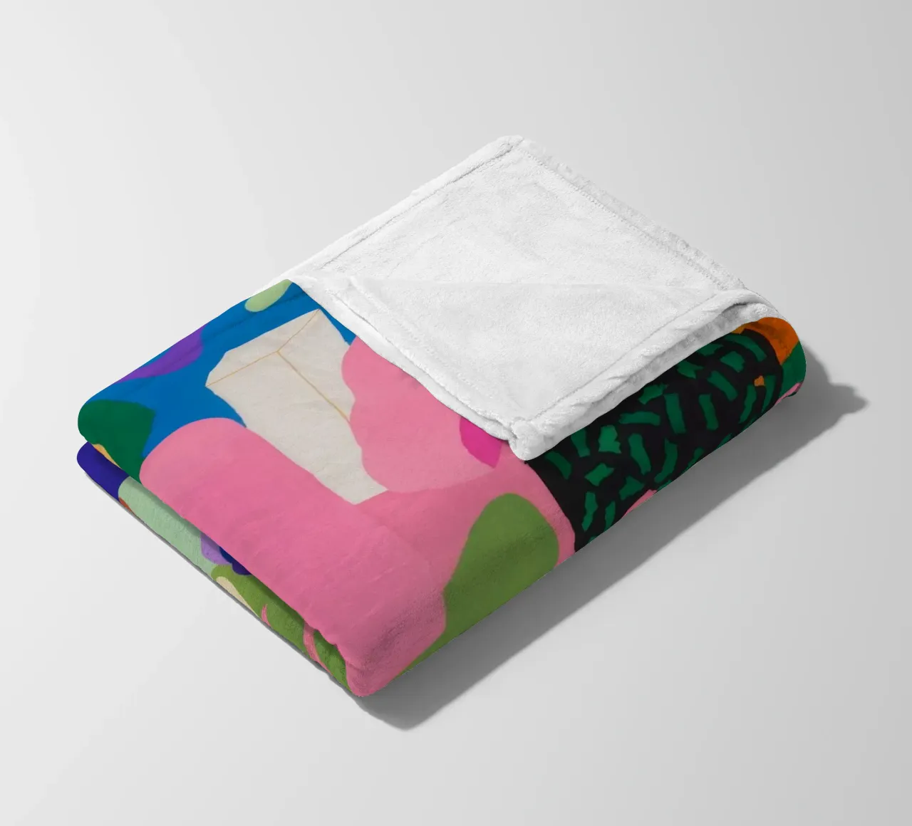 Estasi cromatica dei blob coperta in pile da Zep Layers