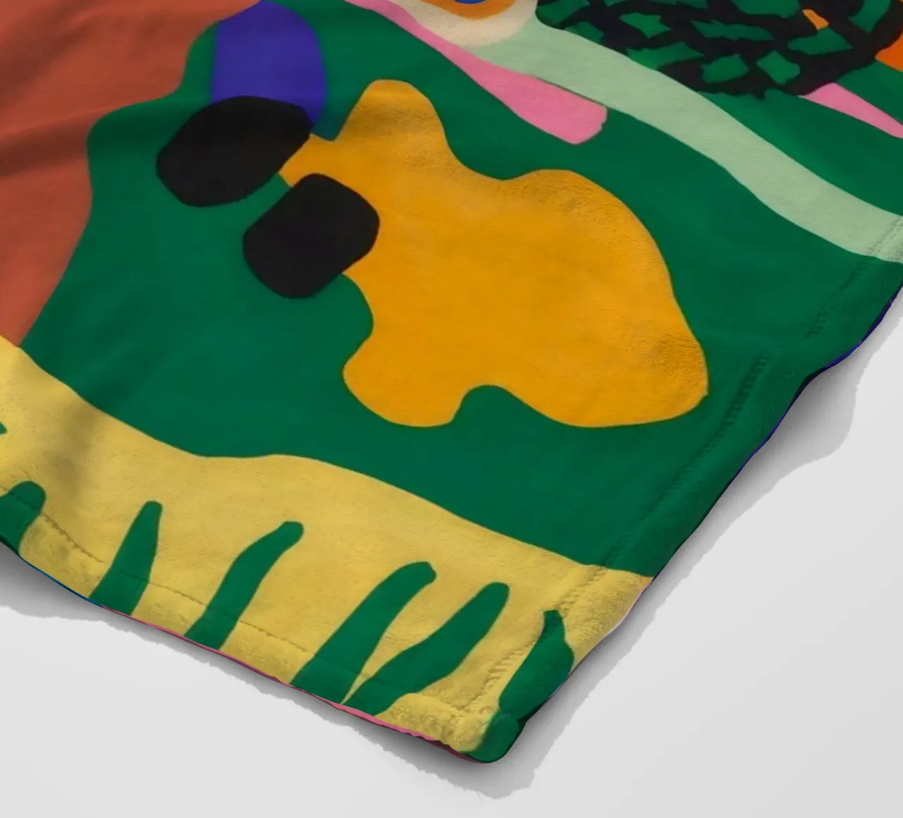 Estasi cromatica dei blob coperta in pile da Zep Layers