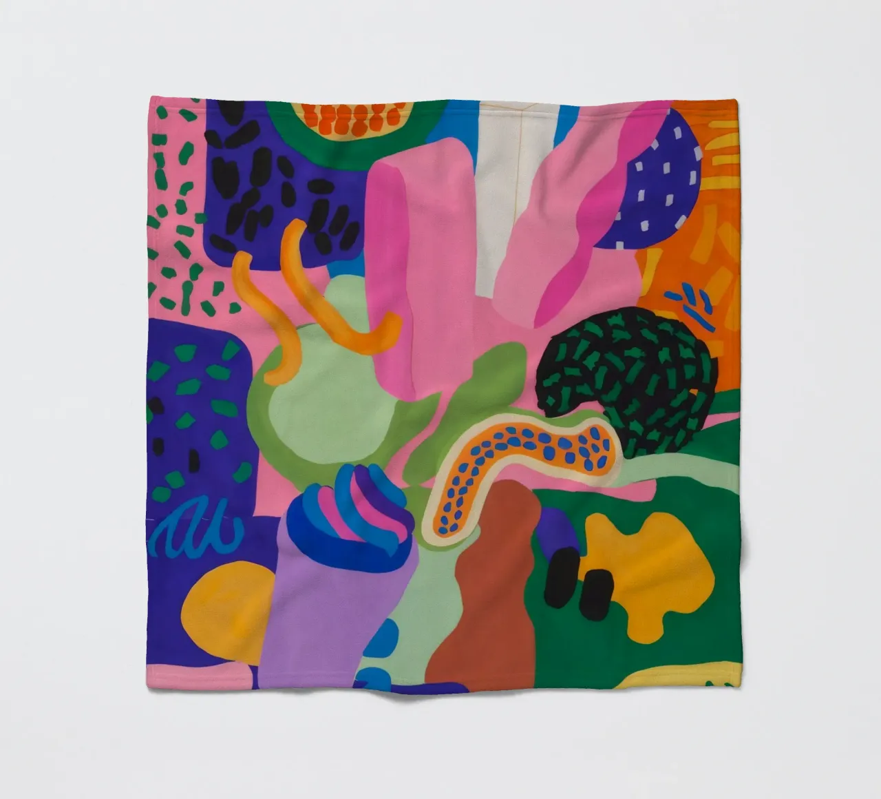 Estasi cromatica dei blob coperta in pile da Zep Layers