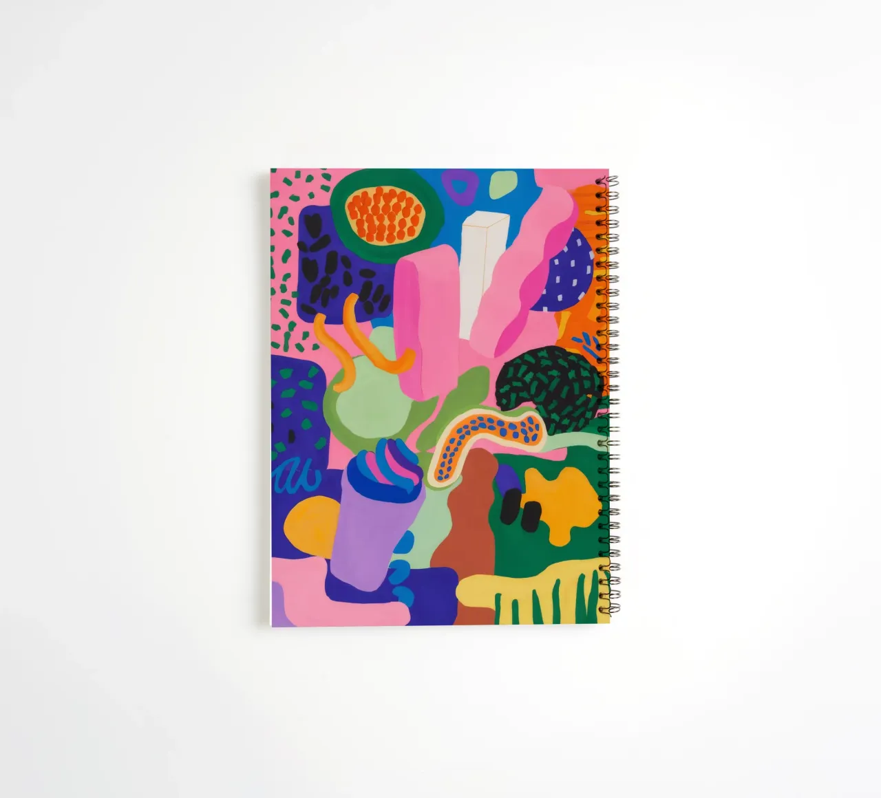 Chromatic Blob Ecstasy spiral notebook by Zep Layers