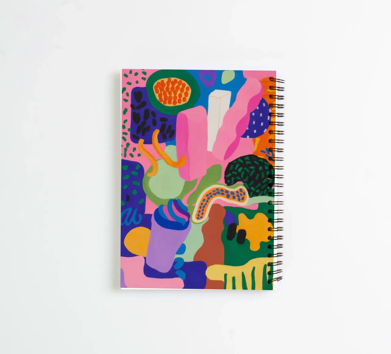 Chromatic Blob Ecstasy spiral notebook by Zep Layers