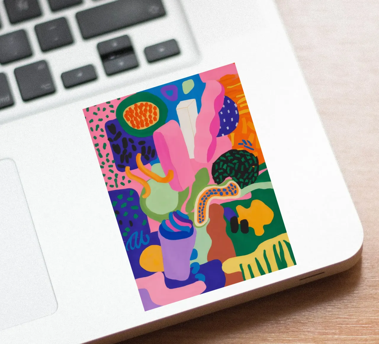 Estasi cromatica dei blob adesivo da Zep Layers