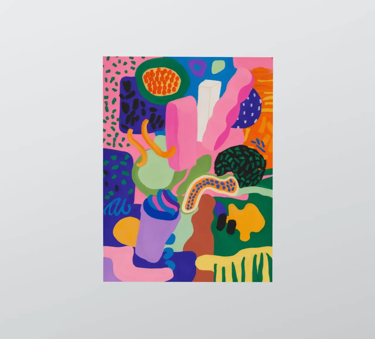 Estasi cromatica dei blob adesivo da Zep Layers