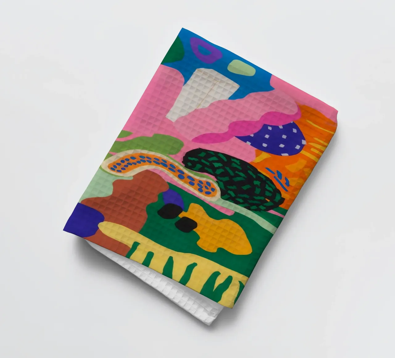 L'extase des blob chromatiques torchon de Zep Layers