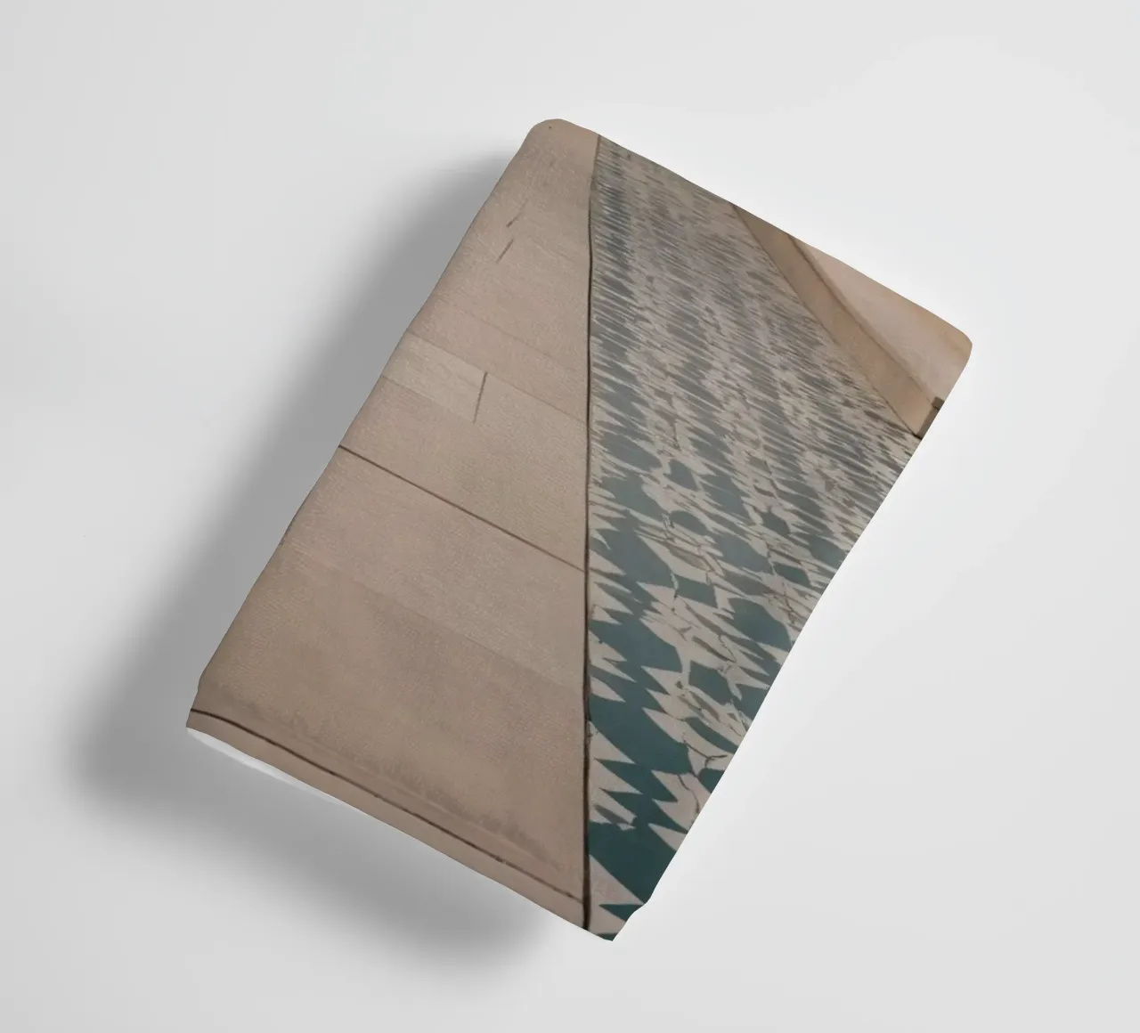 Architectural elegance of contemporary structure towel by DesignDoodle