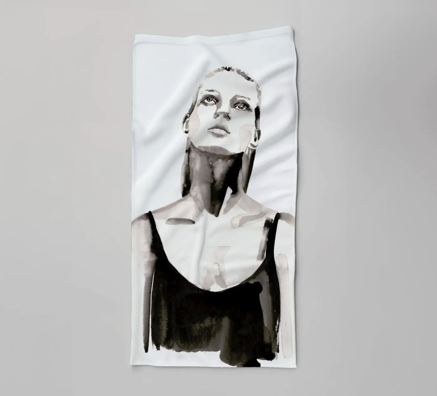 Look Up badhanddoek van Victoria Verbaan