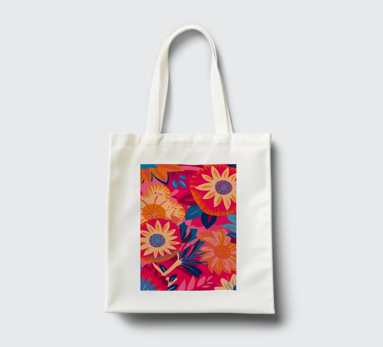 Radiant Sunflower Bloom tote bag by Zep Layers