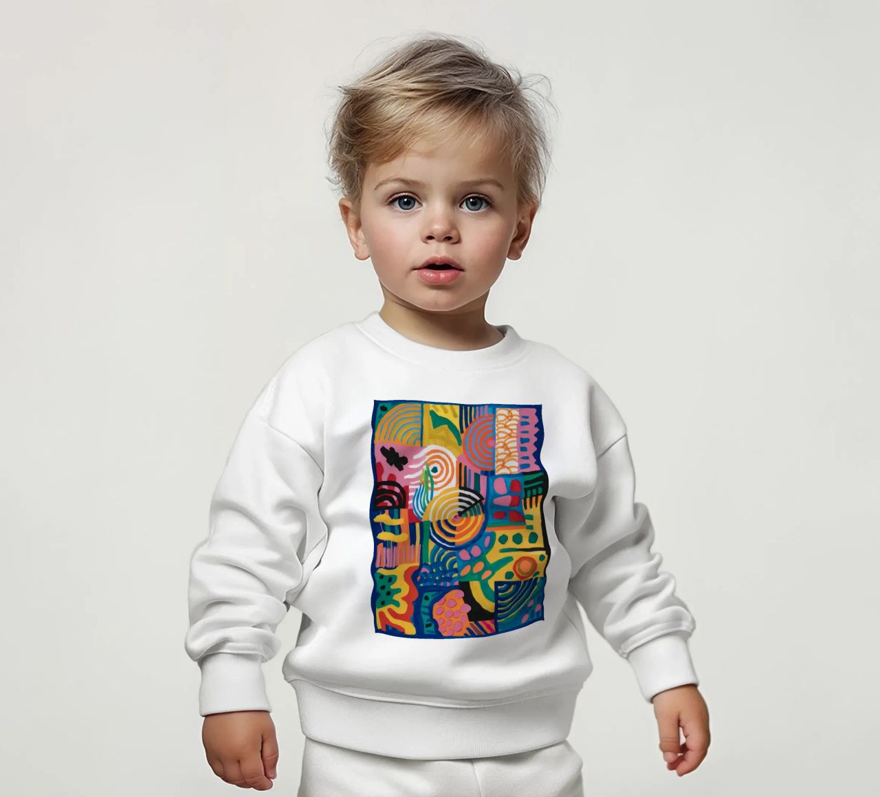 Bohemian Rhapsody Astratto felpa neonato da Zep Layers