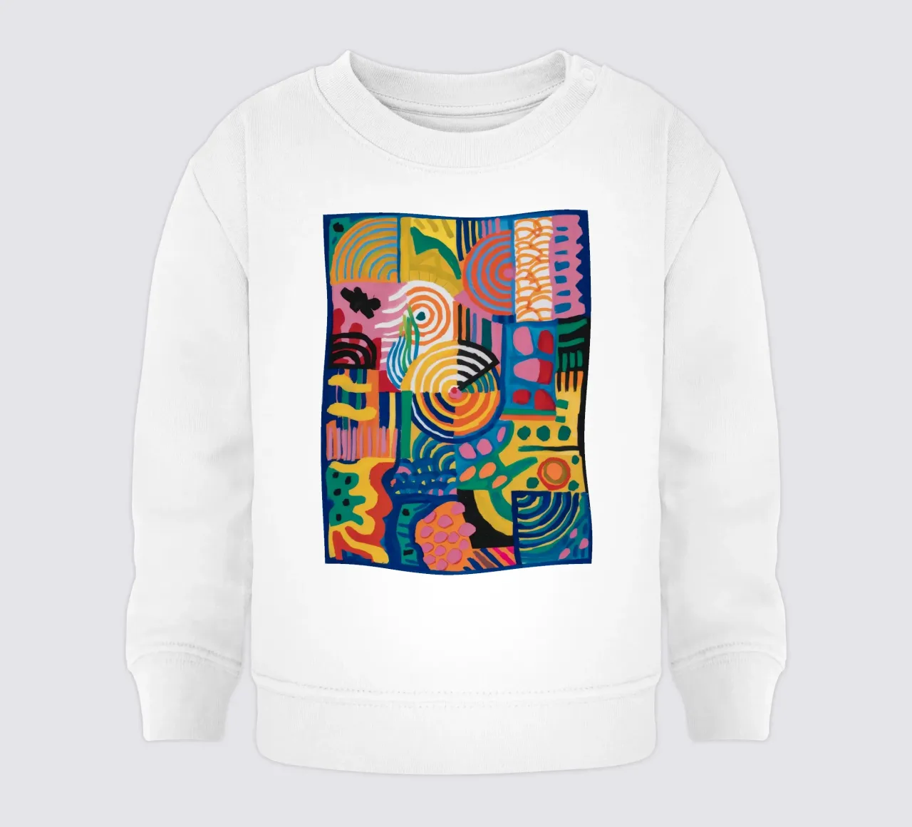Bohemian Rhapsody Astratto felpa neonato da Zep Layers