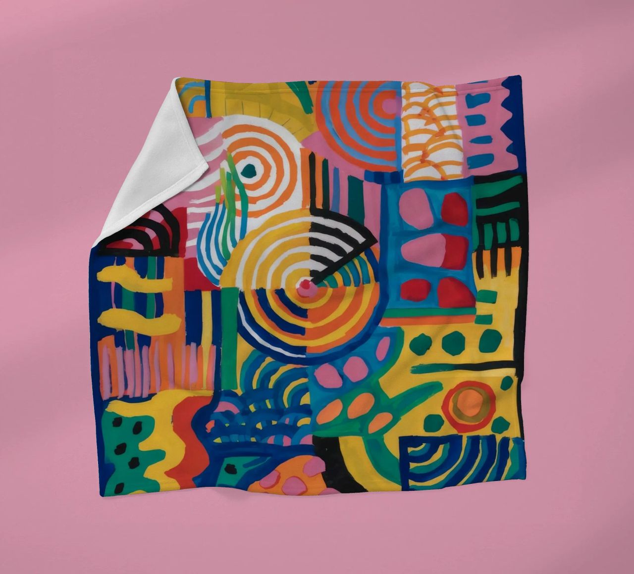 Bohemian Rhapsody Astratto coperta in pile da Zep Layers