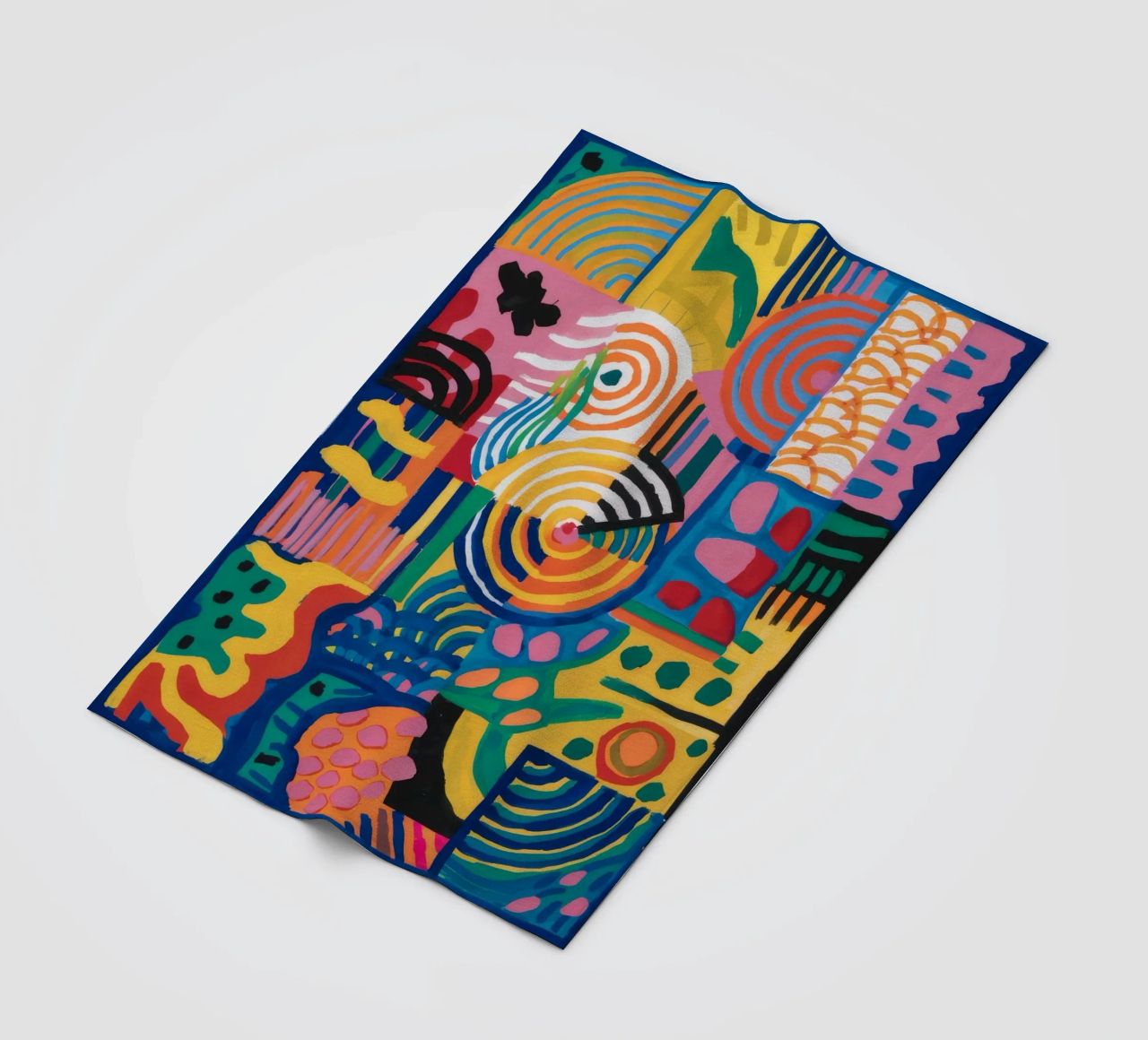 Bohemian Rhapsody Astratto coperta in pile da Zep Layers