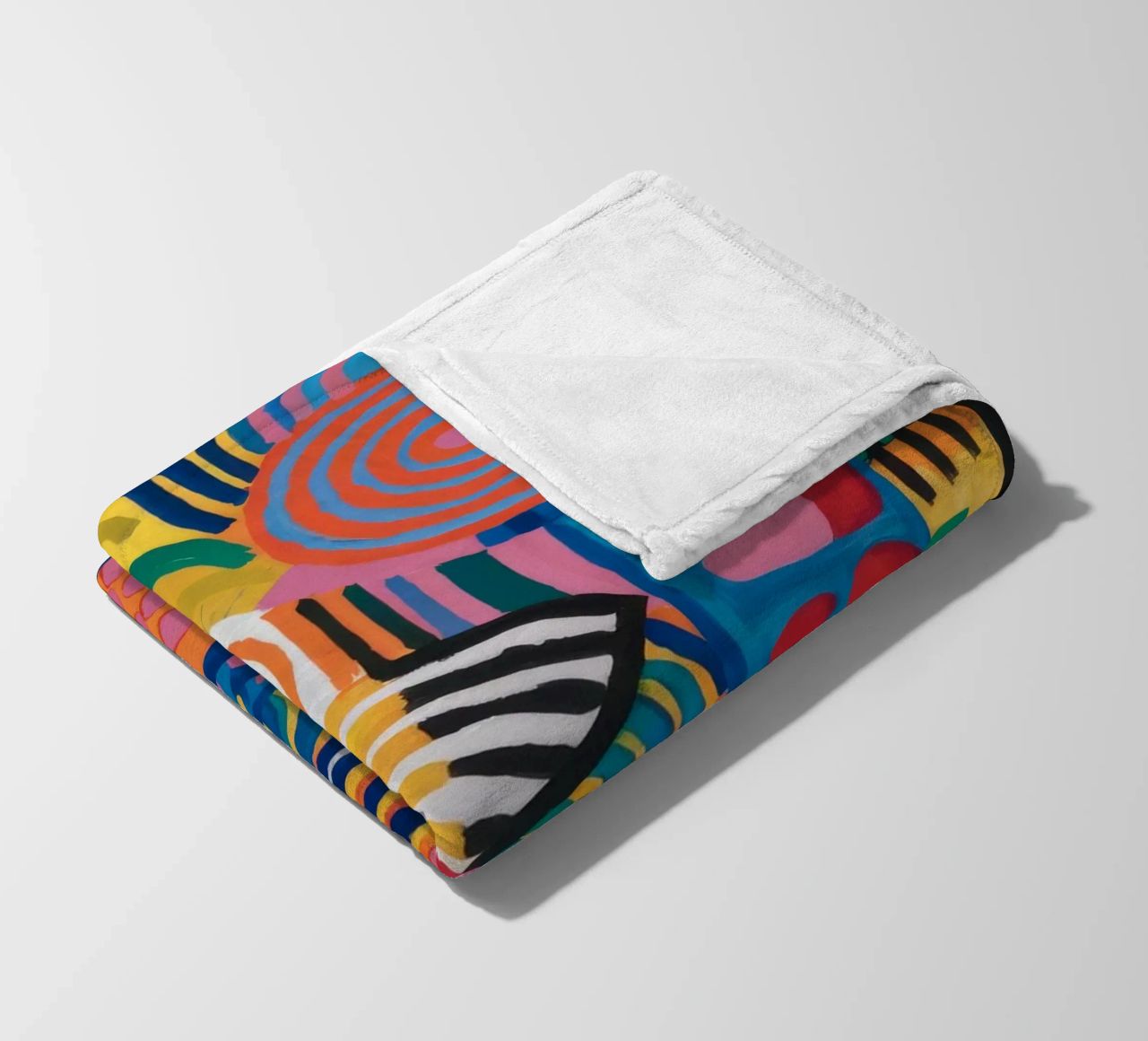 Bohemian Rhapsody Astratto coperta in pile da Zep Layers