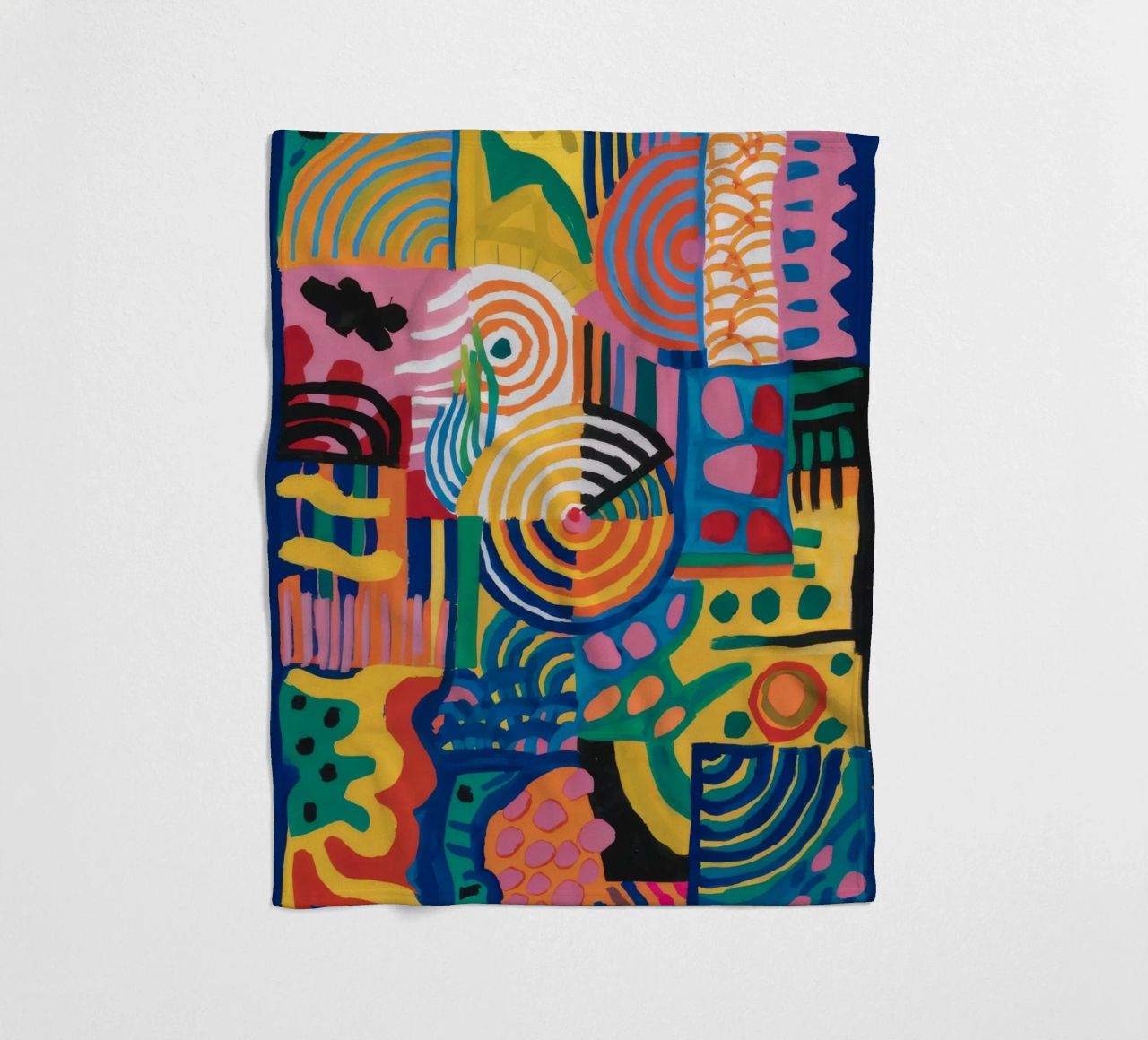 Bohemian Rhapsody Astratto coperta in pile da Zep Layers