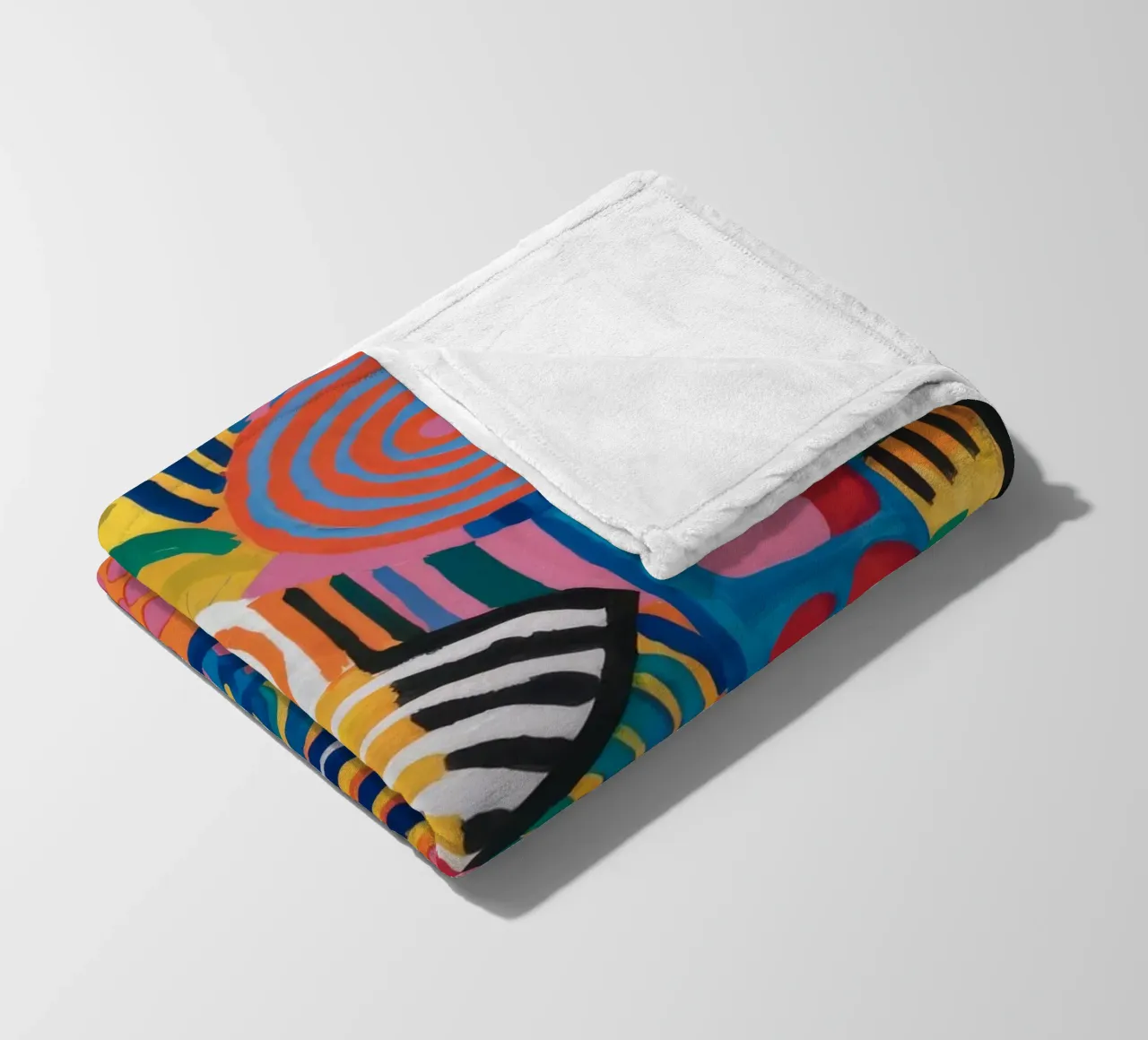 Bohemian Rhapsody Astratto coperta in pile da Zep Layers