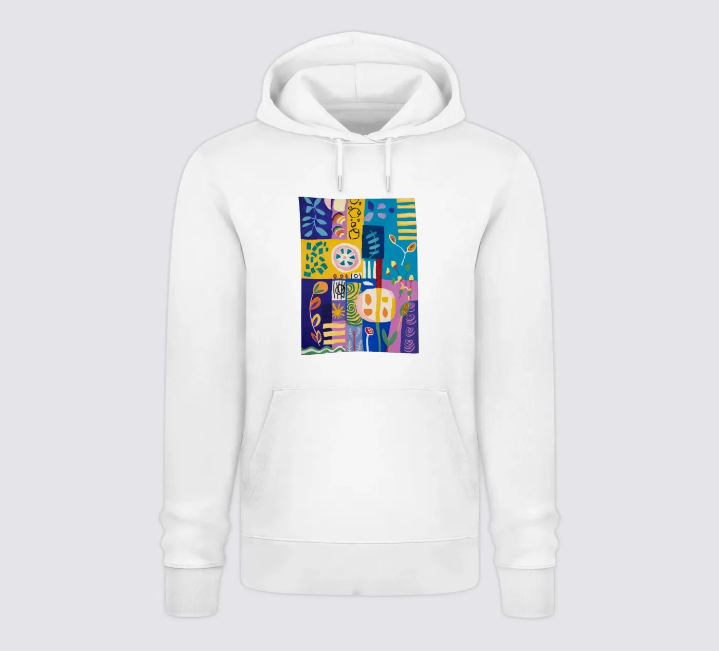 Patchwork Bloom Quilt hoodie van Zep Layers