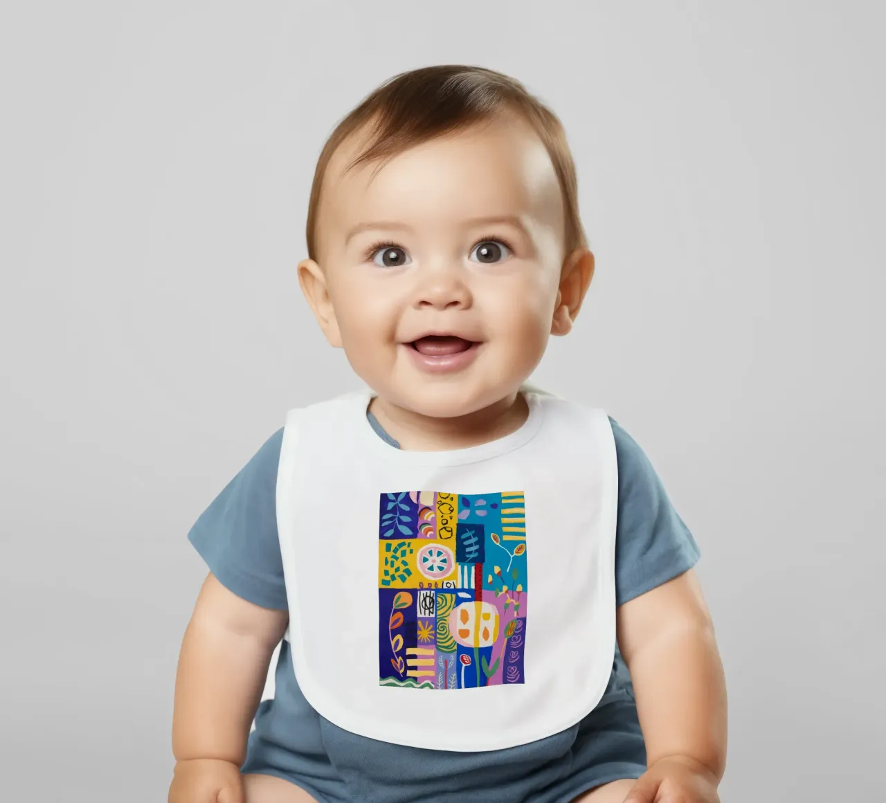 Trapunta Patchwork Bloom bavaglino da Zep Layers