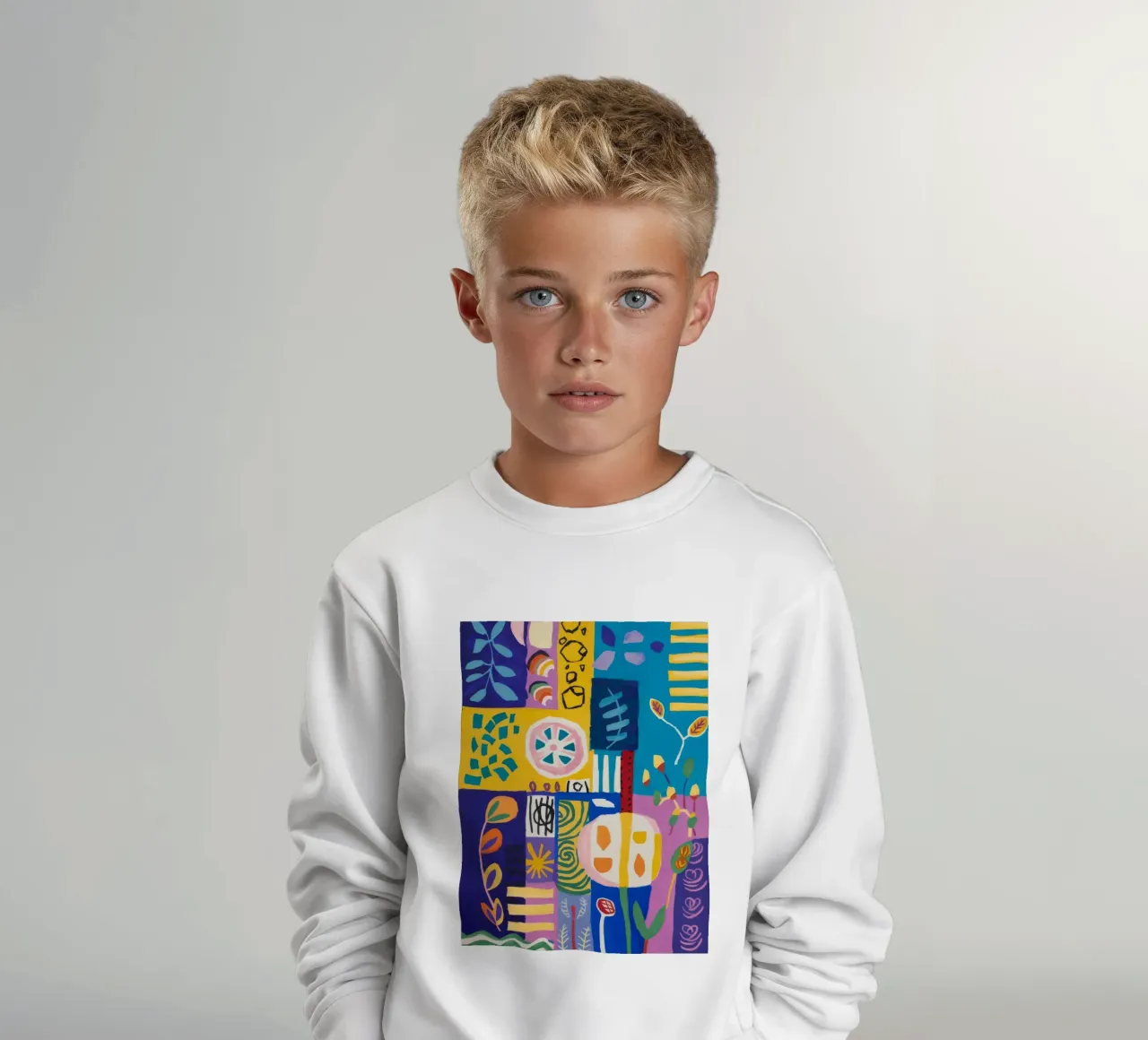 Trapunta Patchwork Bloom felpa bambino da Zep Layers