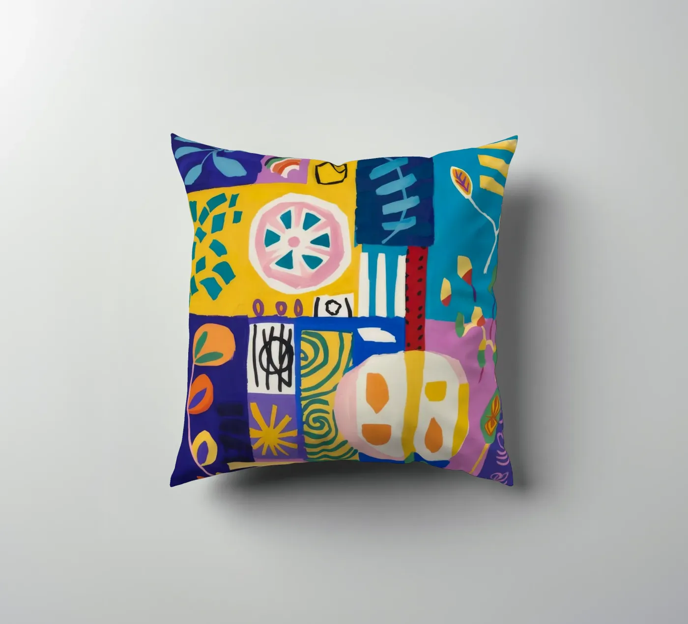 Patchwork Bloom Quilt decorative cushion by Zep Layers