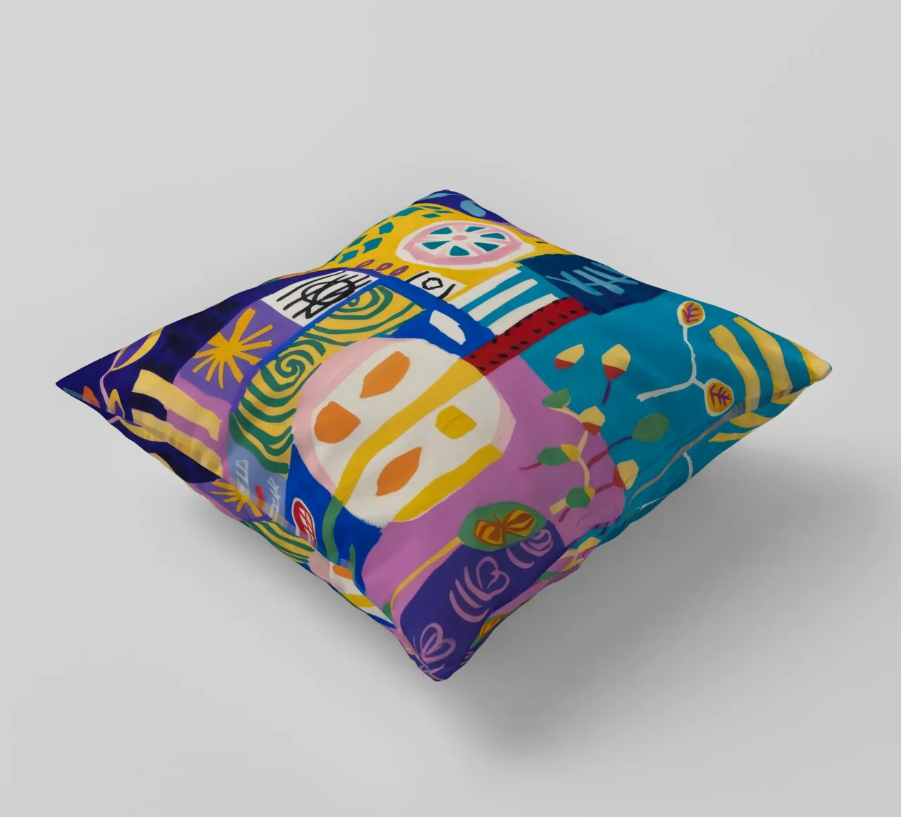Trapunta Patchwork Bloom cuscino da Zep Layers