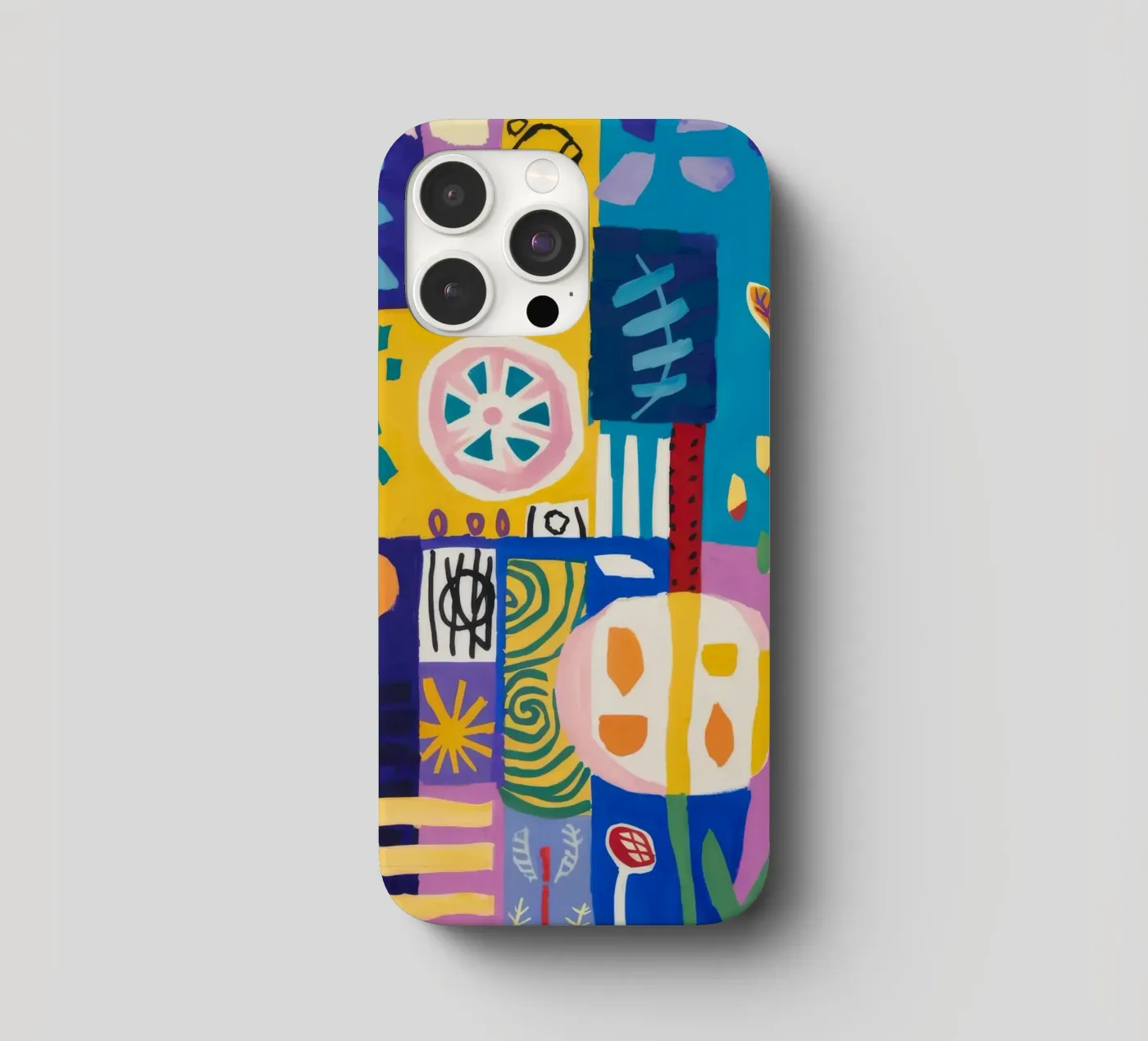 Patchwork Bloom Quilt iphone case by Zep Layers
