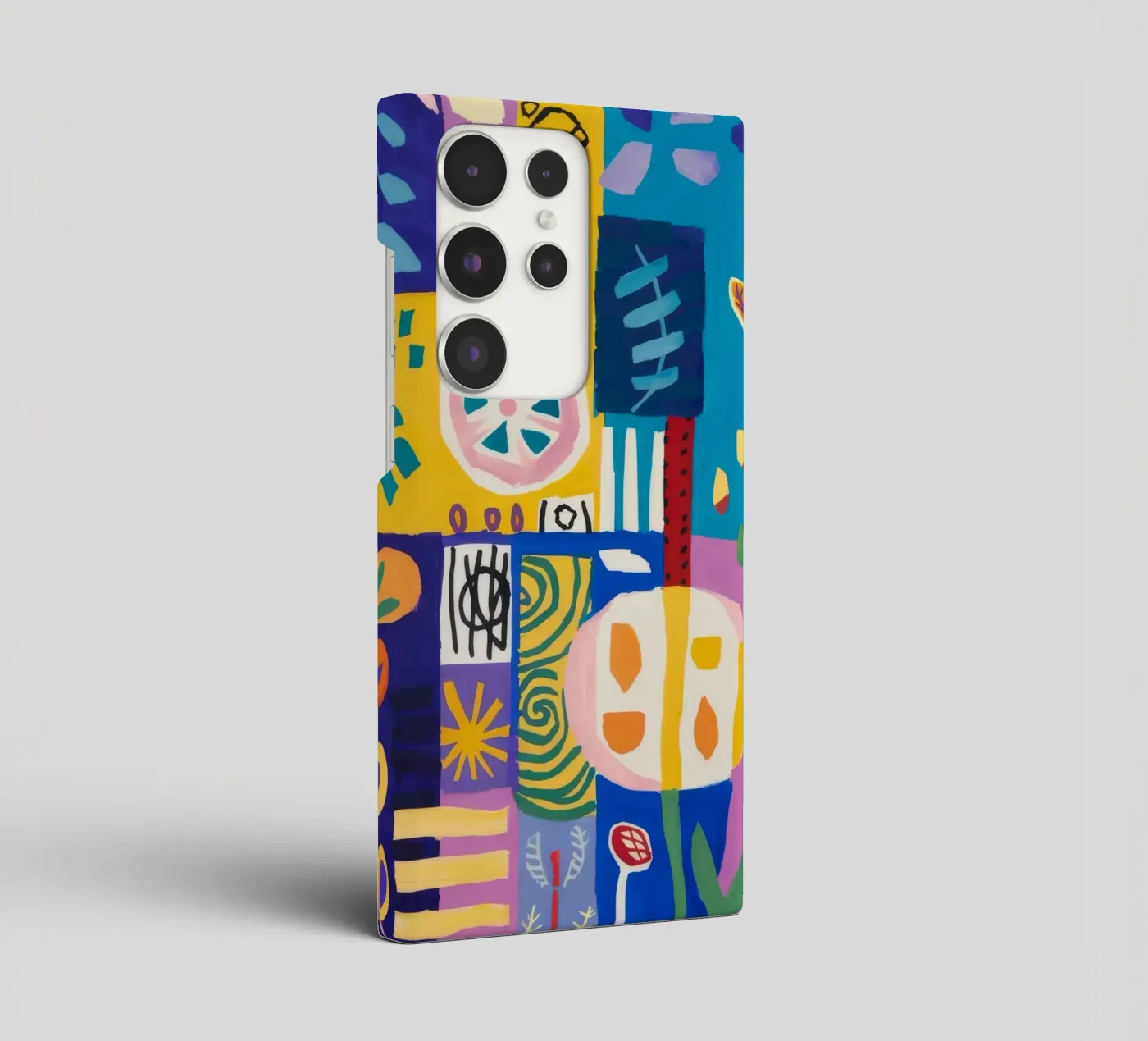 Patchwork Bloom Quilt samsung hoesje van Zep Layers