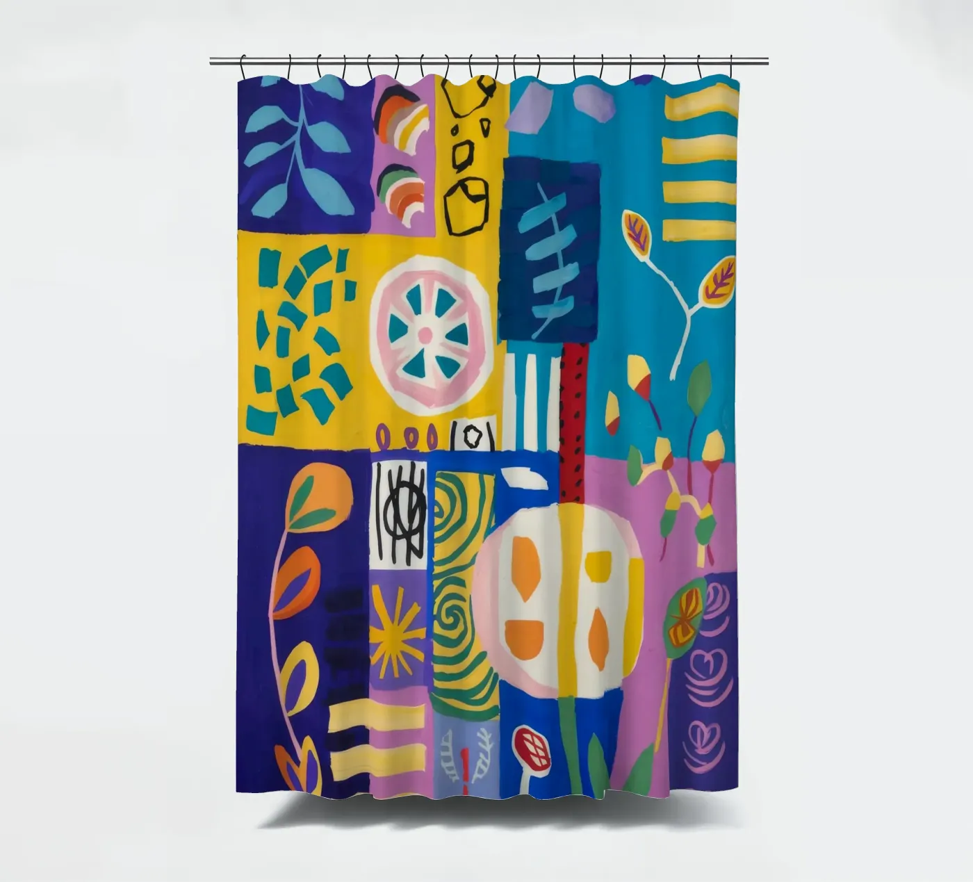 Trapunta Patchwork Bloom tenda da doccia da Zep Layers